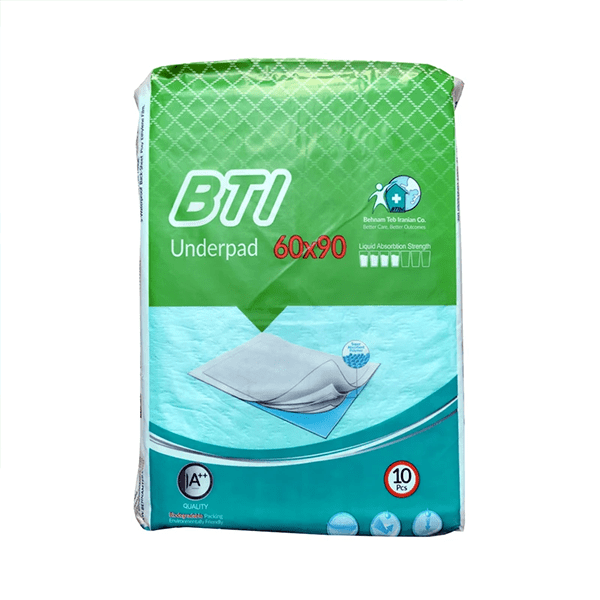 زیر انداز بیمار BTI بسته 10 عددی
