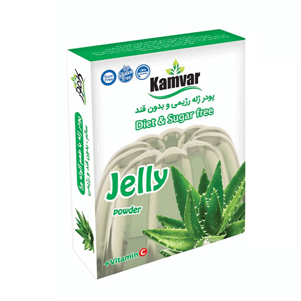 پودر ژله آلوئه ورا بدون قند و رژیمی کامور